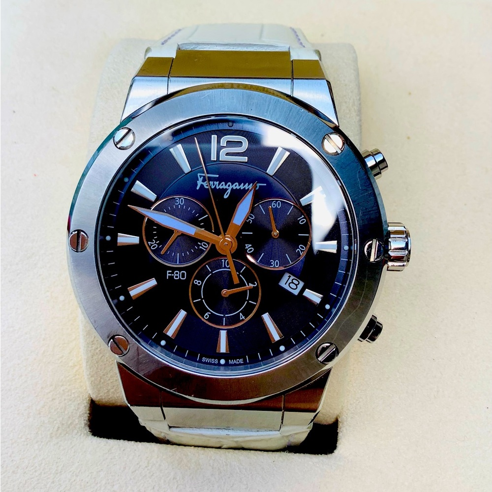 Mens Salvatore Ferragamo SFEX0019 watch🔥BEAUTIFUL 🔥
